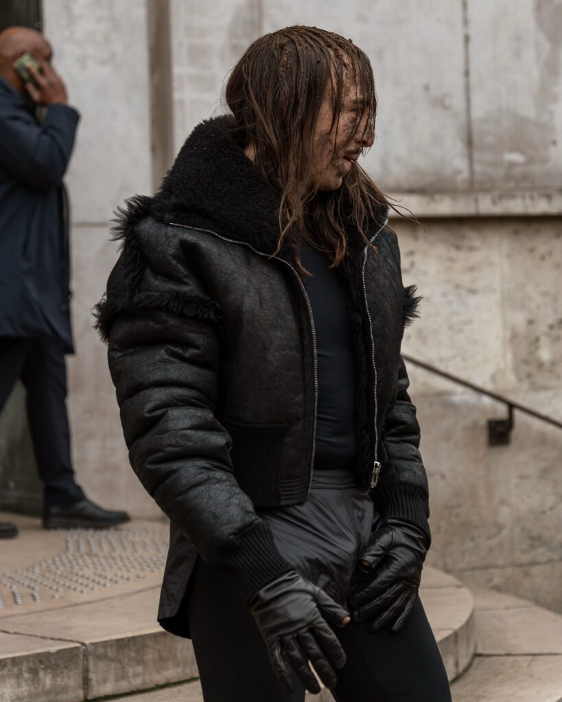 Tommy Cash at the Rick Owens show during Fashion Week in Paris 2026.