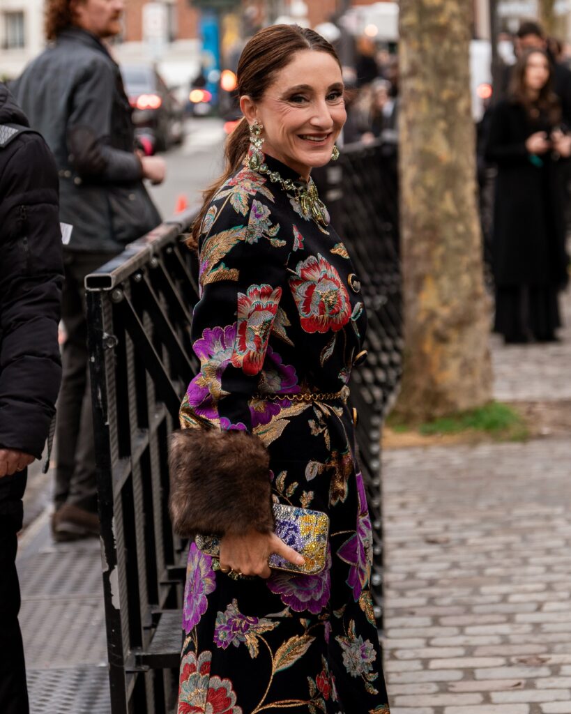 Guest at the Valentino show during Haute Couture in Paris 2026.