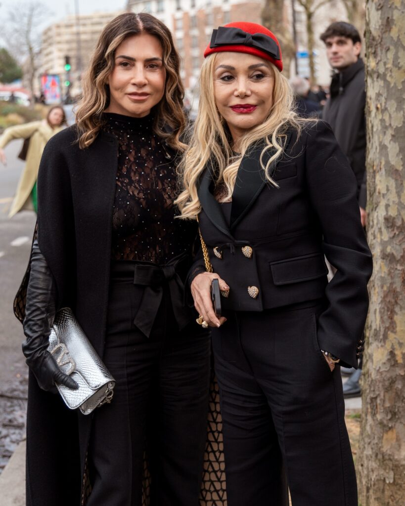 Guest at the Valentino show during Haute Couture in Paris 2026.