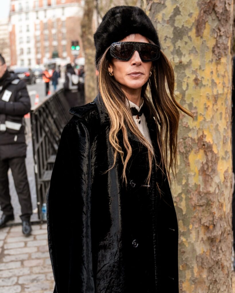 Guest at the Valentino show during Haute Couture in Paris 2026.
