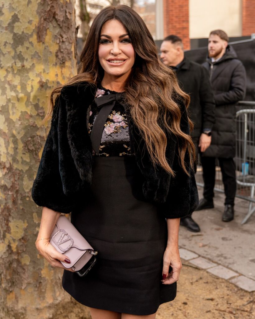 Guest at the Valentino show during Haute Couture in Paris 2026.