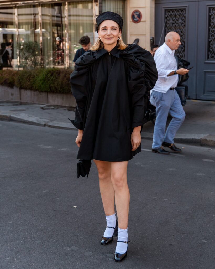 Guest at the Viktor&Rolf show during Haute Couture in Paris 2026.