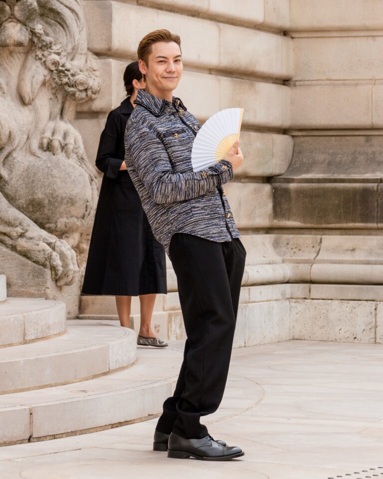 William Chan at the CHANEL show during Haute Couture in Paris 2026.