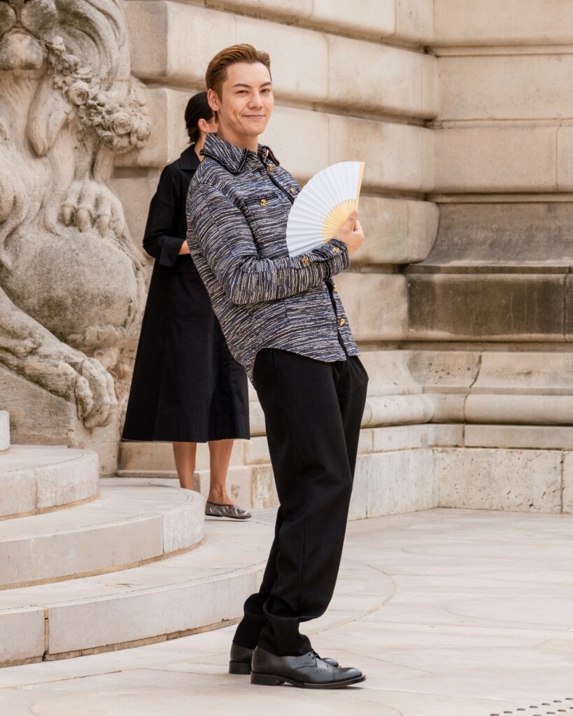 William Chan at the CHANEL show during Haute Couture in Paris 2026.