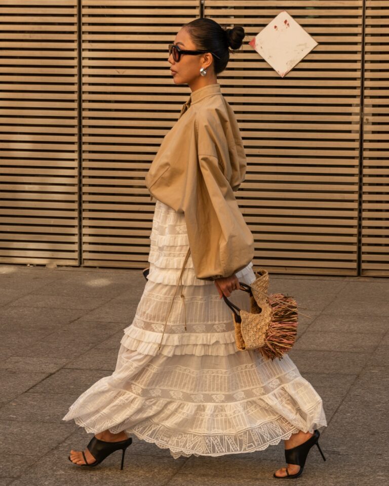 xiayan guo at the ZIMMERMANN show during Fashion Week in Paris 2026.