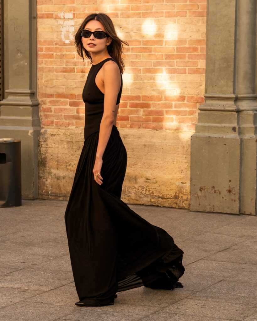 Yan Yan Chan at the ZIMMERMANN show during Fashion Week in Paris 2026.