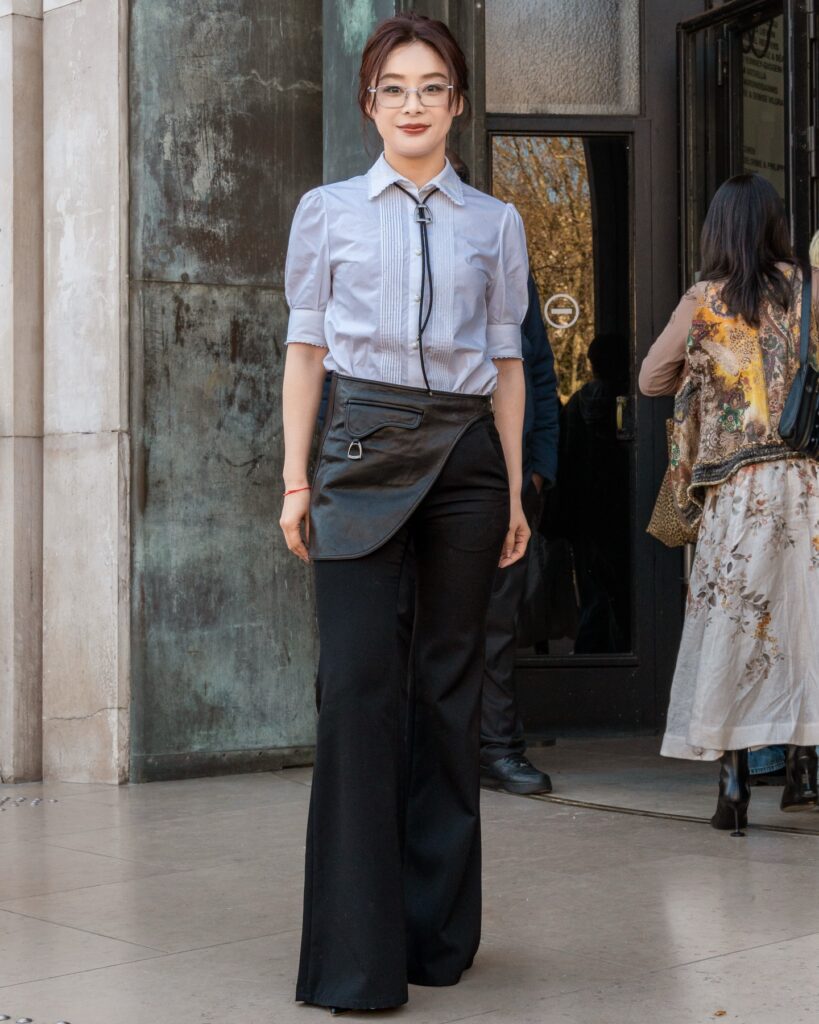 Yuan Shanshan at the SHIATZY CHEN show during Fashion Week in Paris 2026.