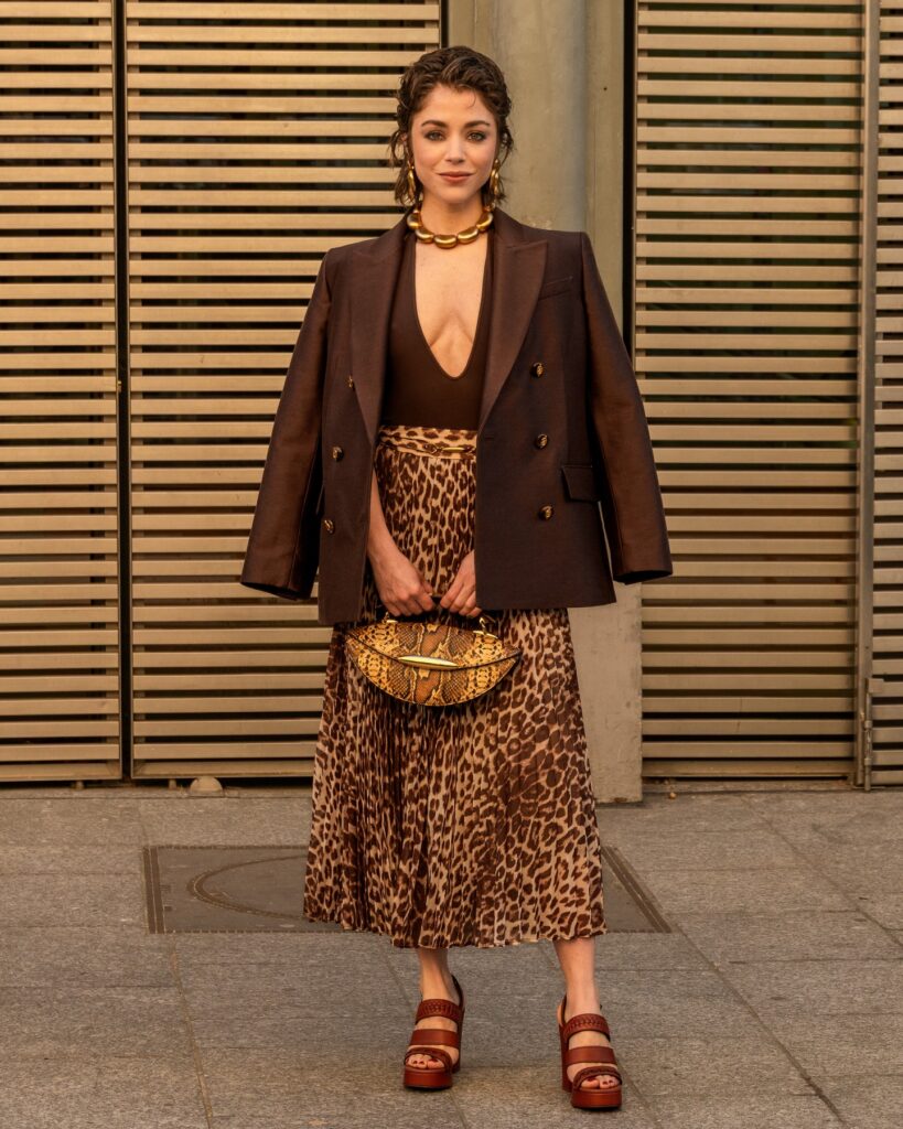 Guest at the ZIMMERMANN show during Fashion Week in Paris 2026.