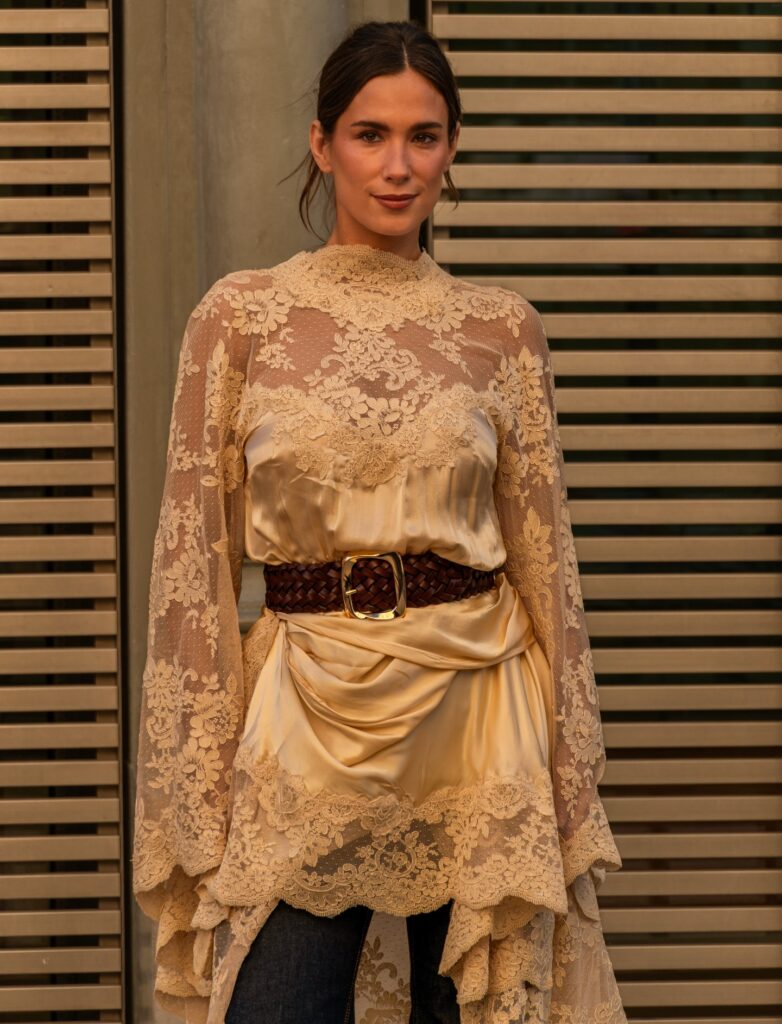 Guest at the ZIMMERMANN show during Fashion Week in Paris 2026.