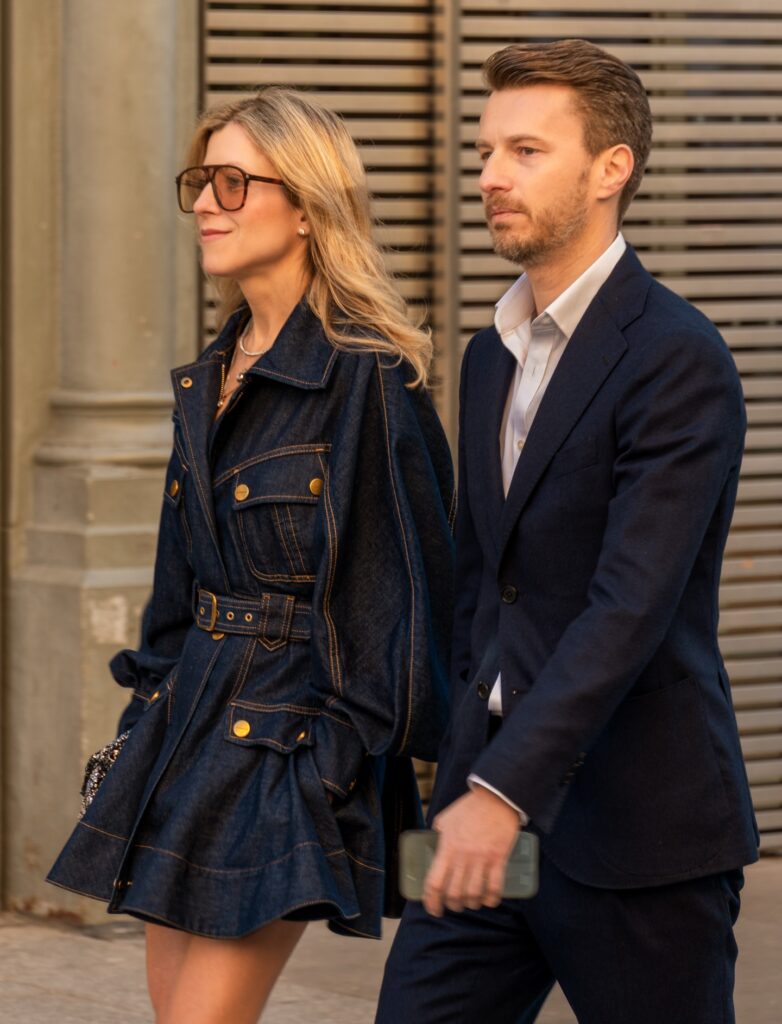 Guest at the ZIMMERMANN show during Fashion Week in Paris 2026.