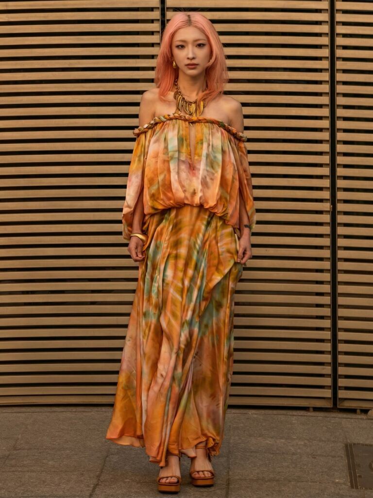 Guest at the ZIMMERMANN show during Fashion Week in Paris 2026.