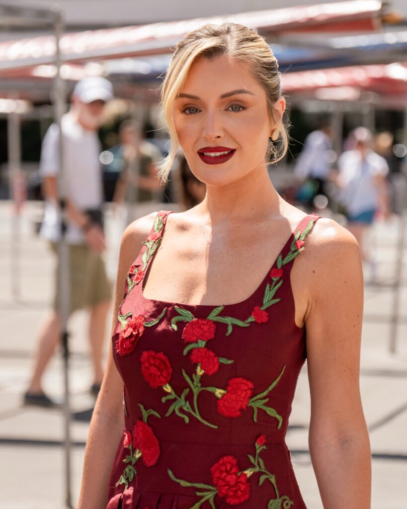 Zofia at the Georges Hobeika show during Haute Couture in Paris 2026.