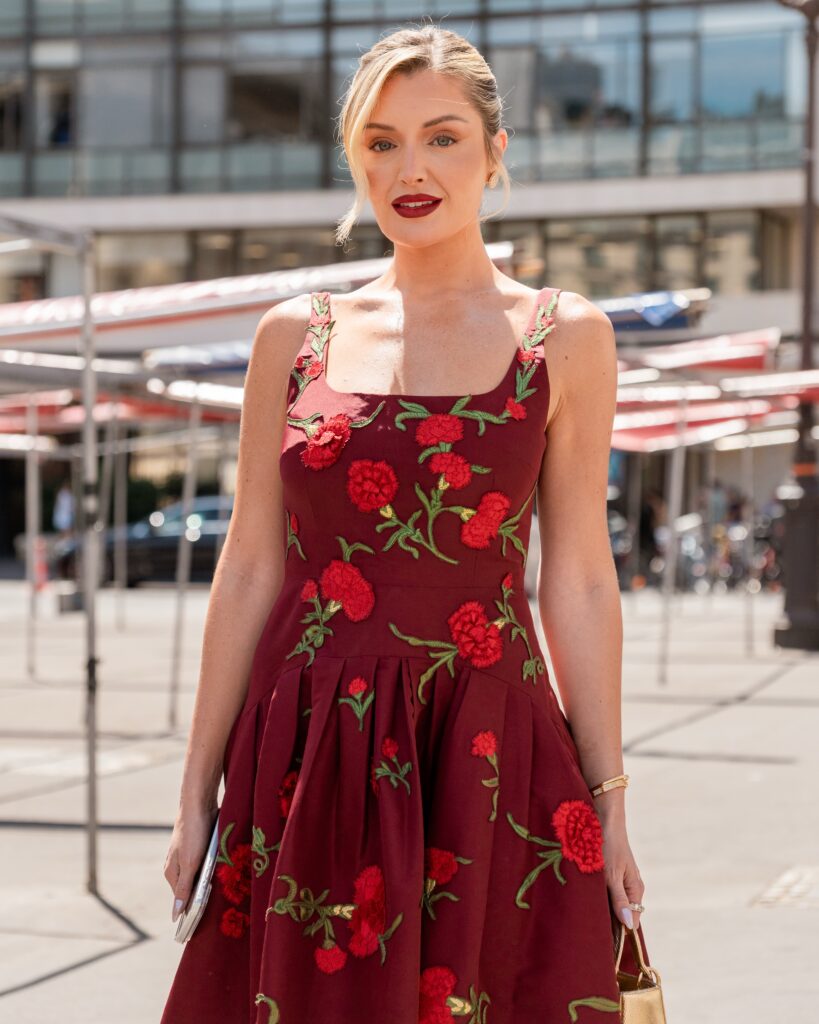 Zofia at the Georges Hobeika show during Haute Couture in Paris 2026.