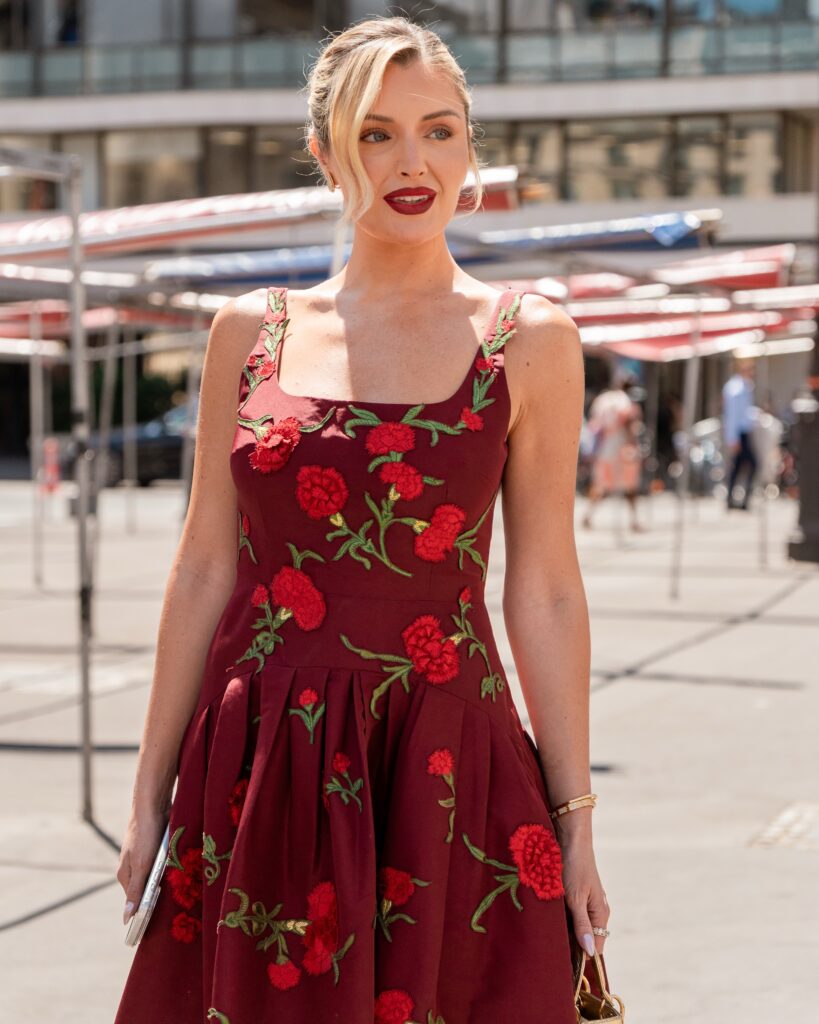 Zofia at the Georges Hobeika show during Haute Couture in Paris 2026.