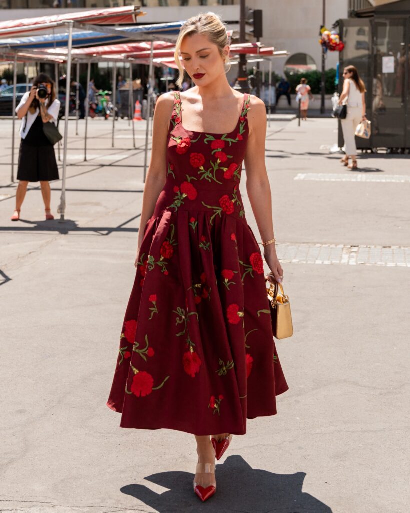 Zofia at the Georges Hobeika show during Haute Couture in Paris 2026.