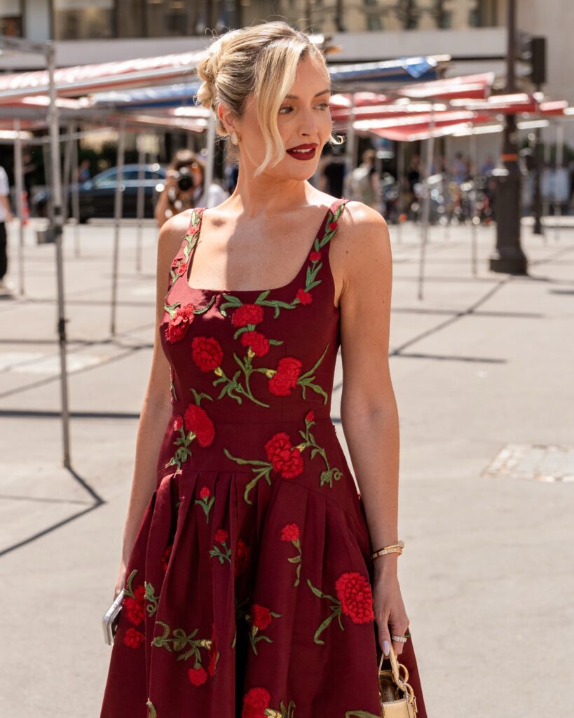 Zofia at the Georges Hobeika show during Haute Couture in Paris 2026.